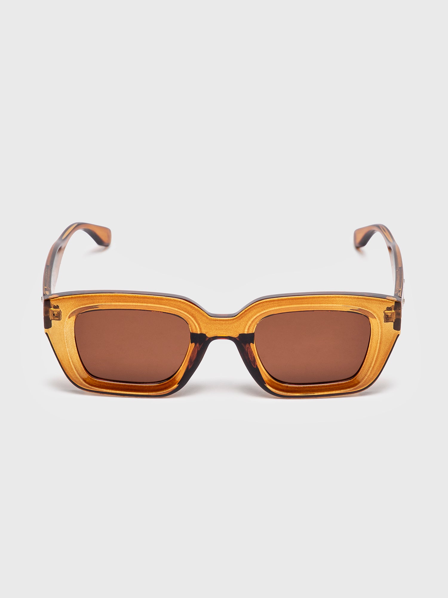 Brown Bold Sunglasses