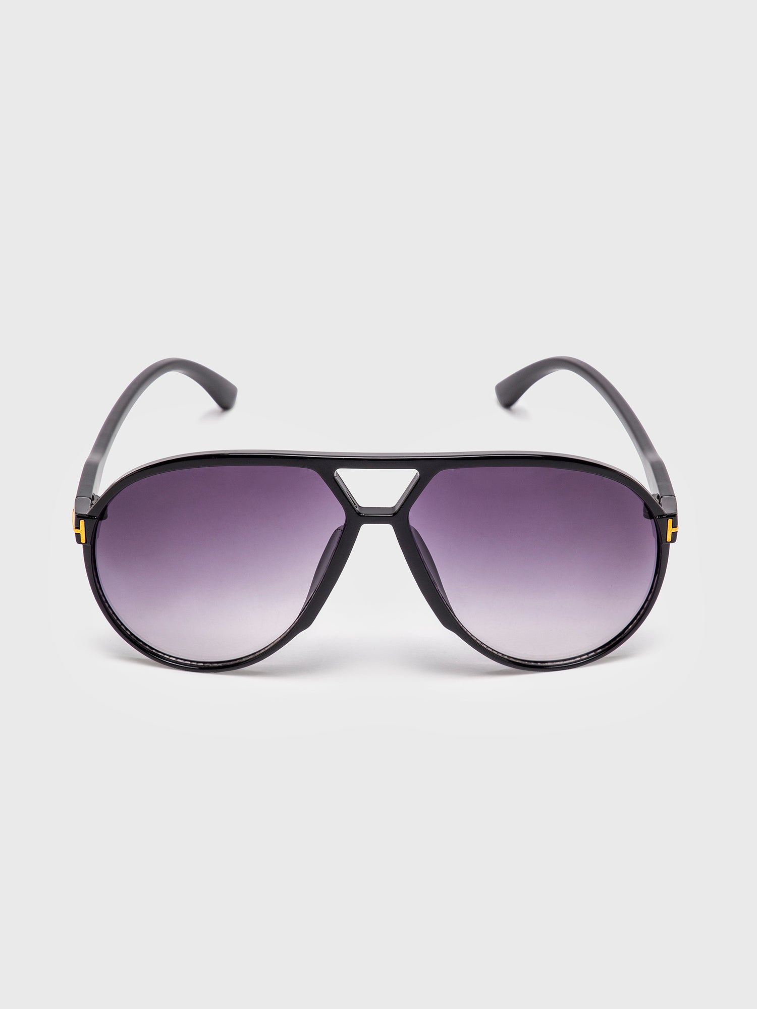 Purple Aviator Sunglasses