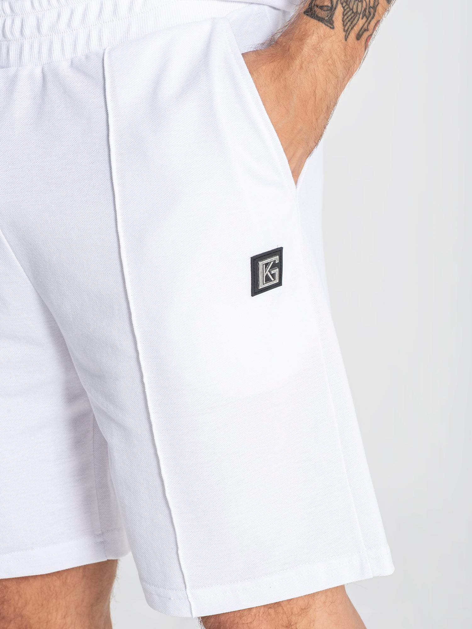 shorts / White GK Piquet Shorts