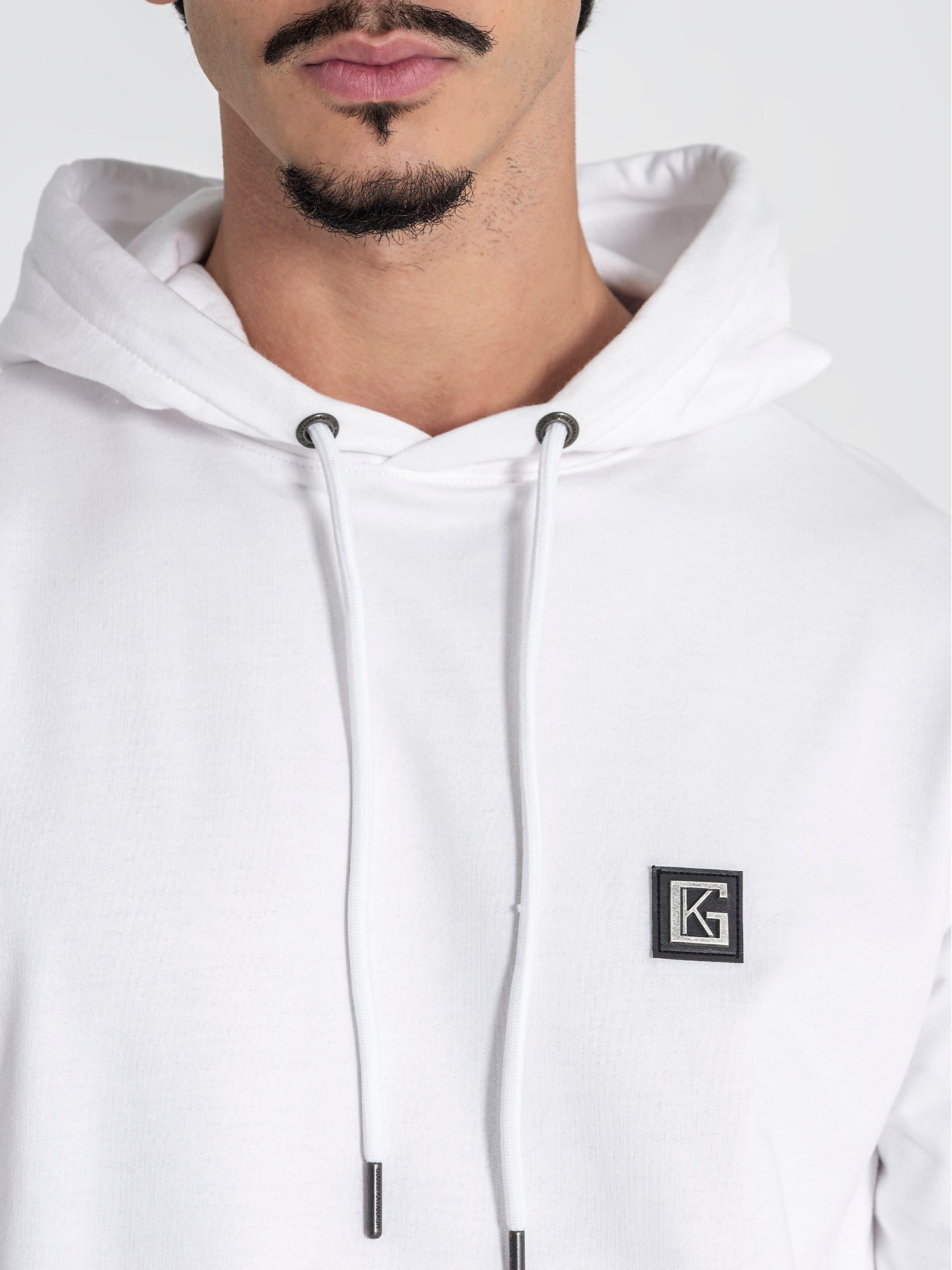 hoodies / White GK Bear Alert Hoodie