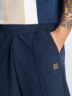 pants / Blue Texture Pants