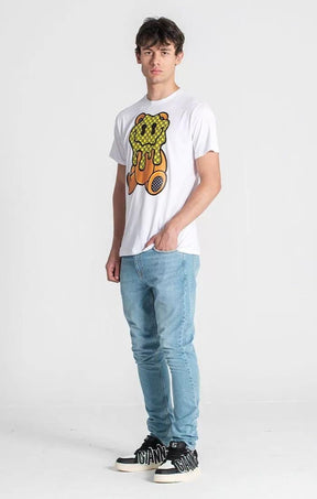 t-shirts / White Melting Bear Tee