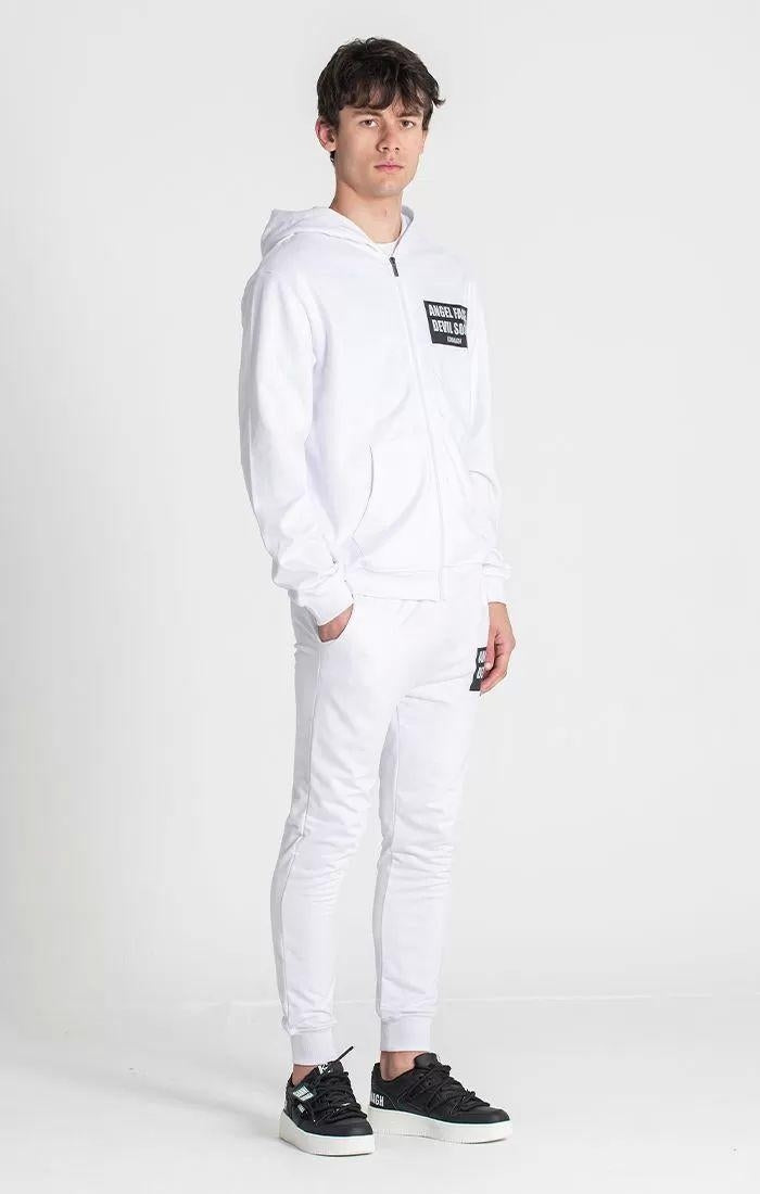 zip jackets / White Doppelganger Hoodie Jacket