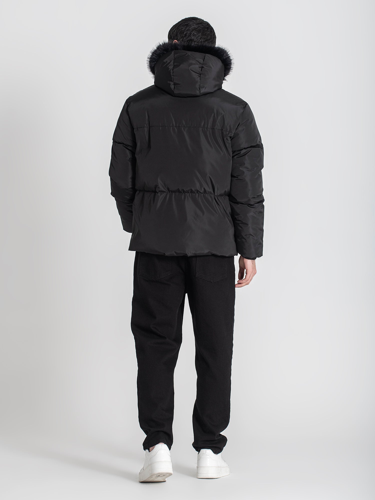 Black Core Puffer Jacket