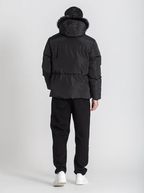 Black Core Puffer Jacket