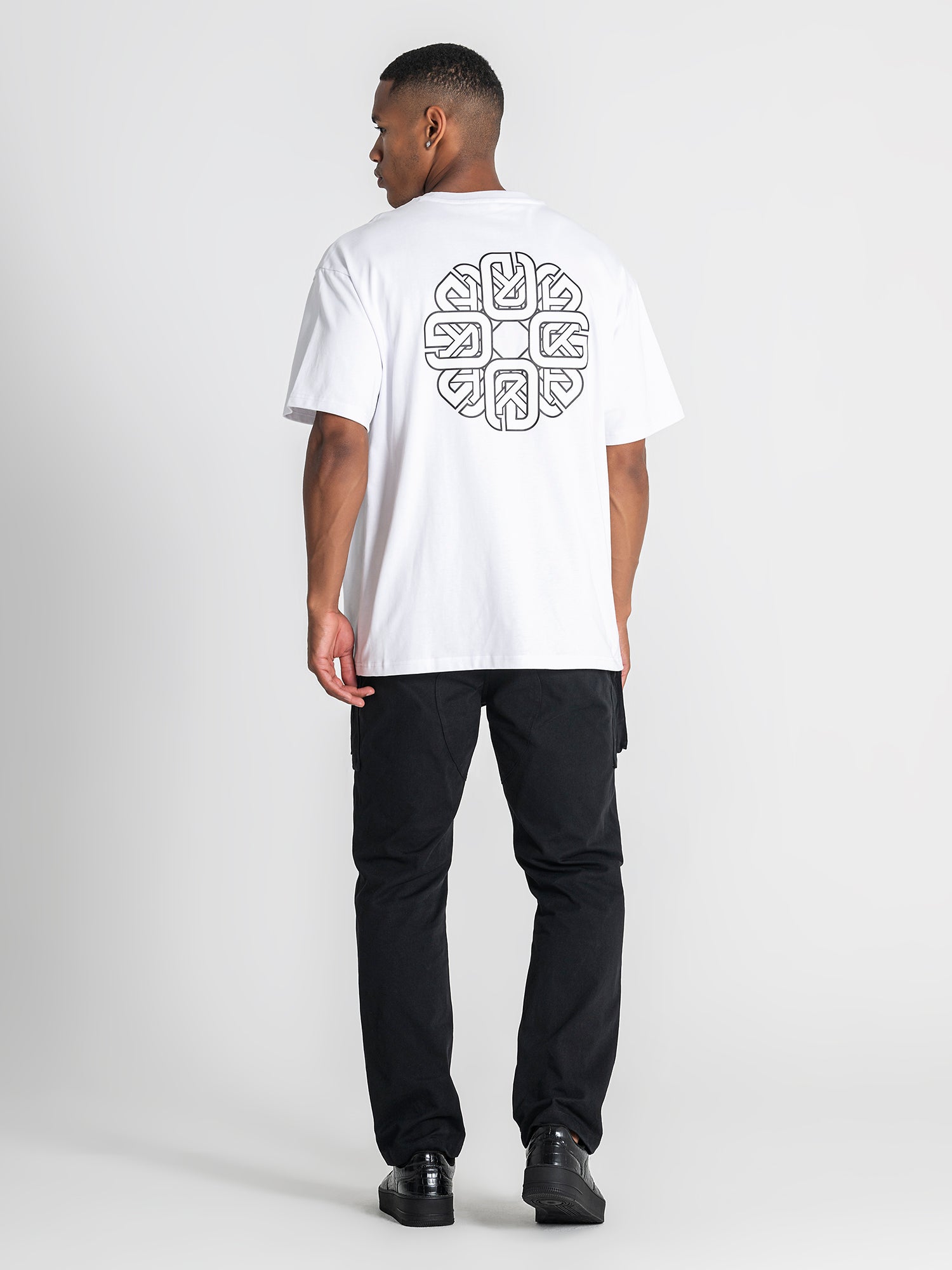 t-shirts / White Structure Tee