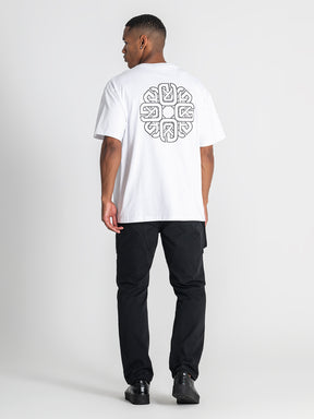 t-shirts / White Structure Tee