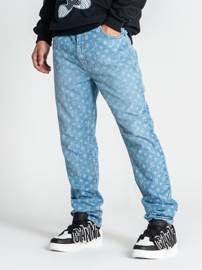 jeans / Light Blue Mania Straight Leg