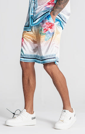 shorts / Blue Tropicana Shorts