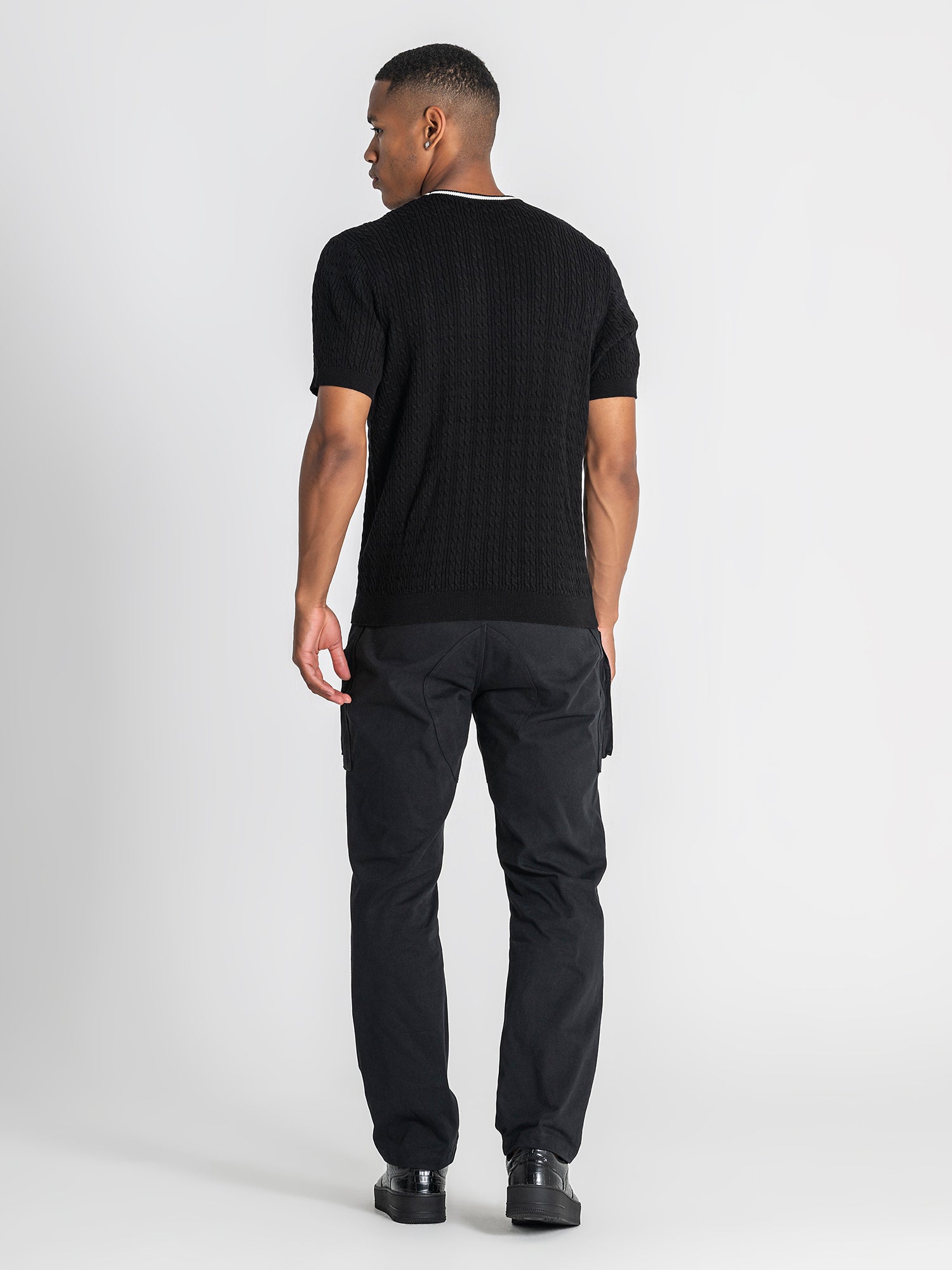 t-shirts / Black Kavanagh Knit Tee