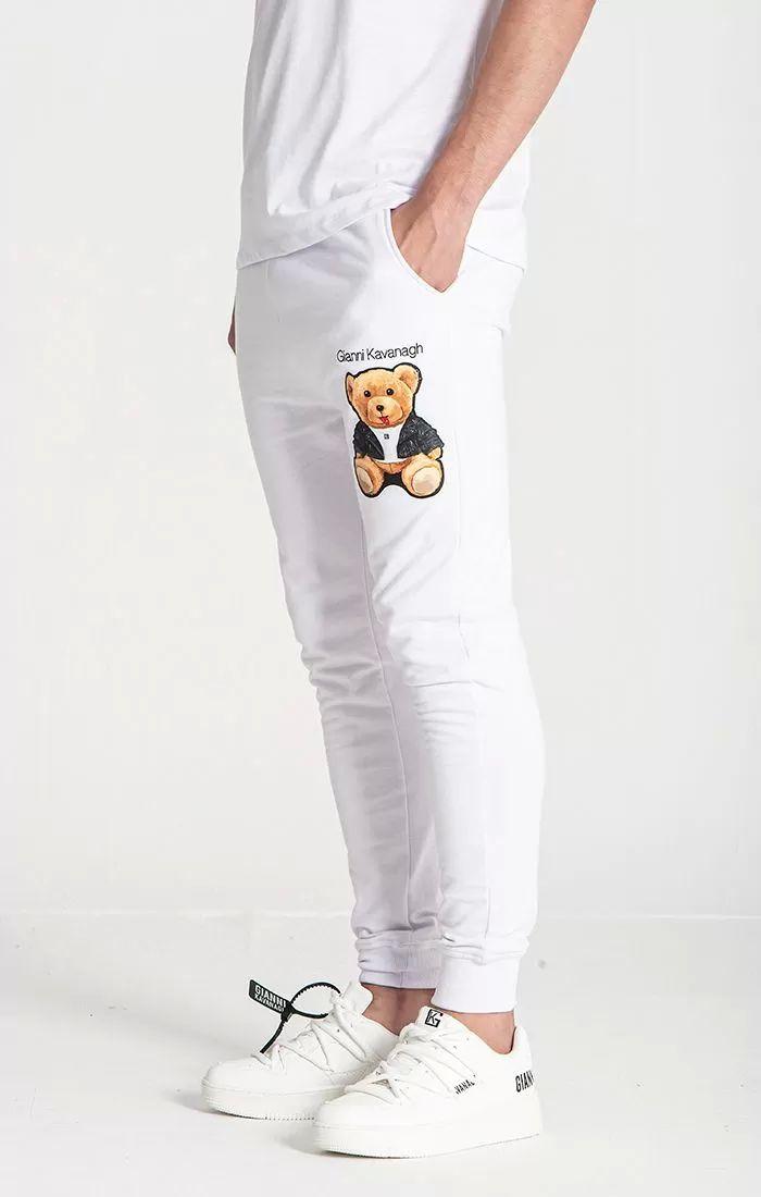 joggers / White GK Teddy Bear Joggers