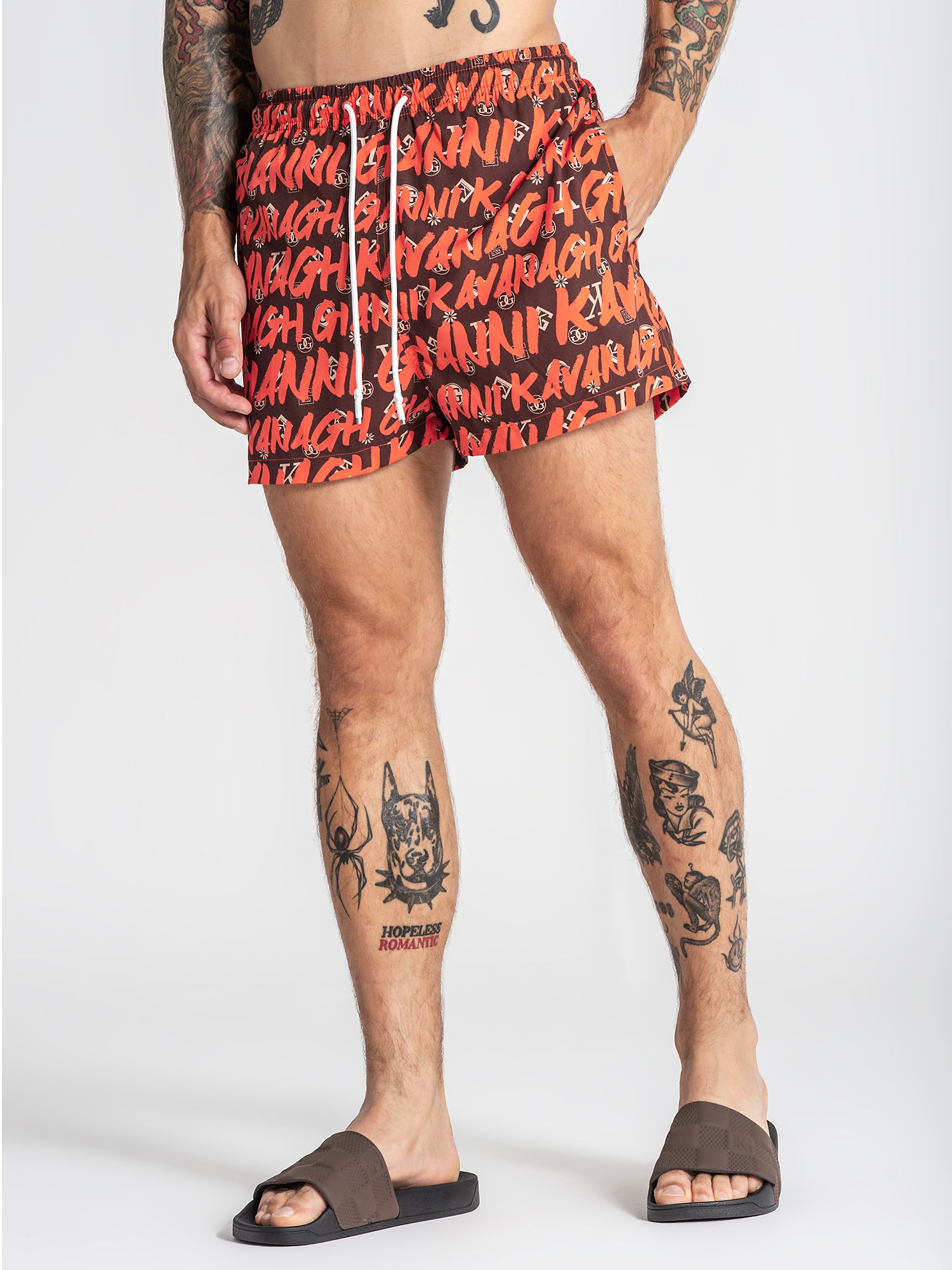 swimshorts / Orange Rebel Swimshorts