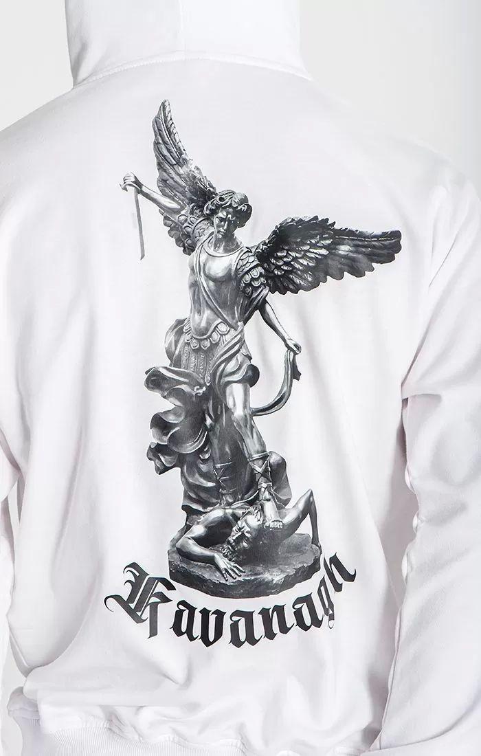 hoodies / White Warrior Angel Hoodie