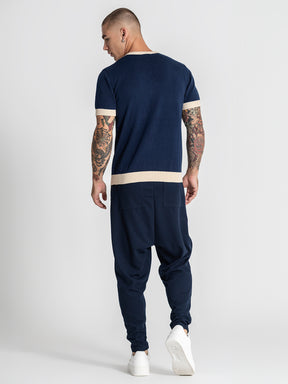 t-shirts / Blue Tower Knit Tee