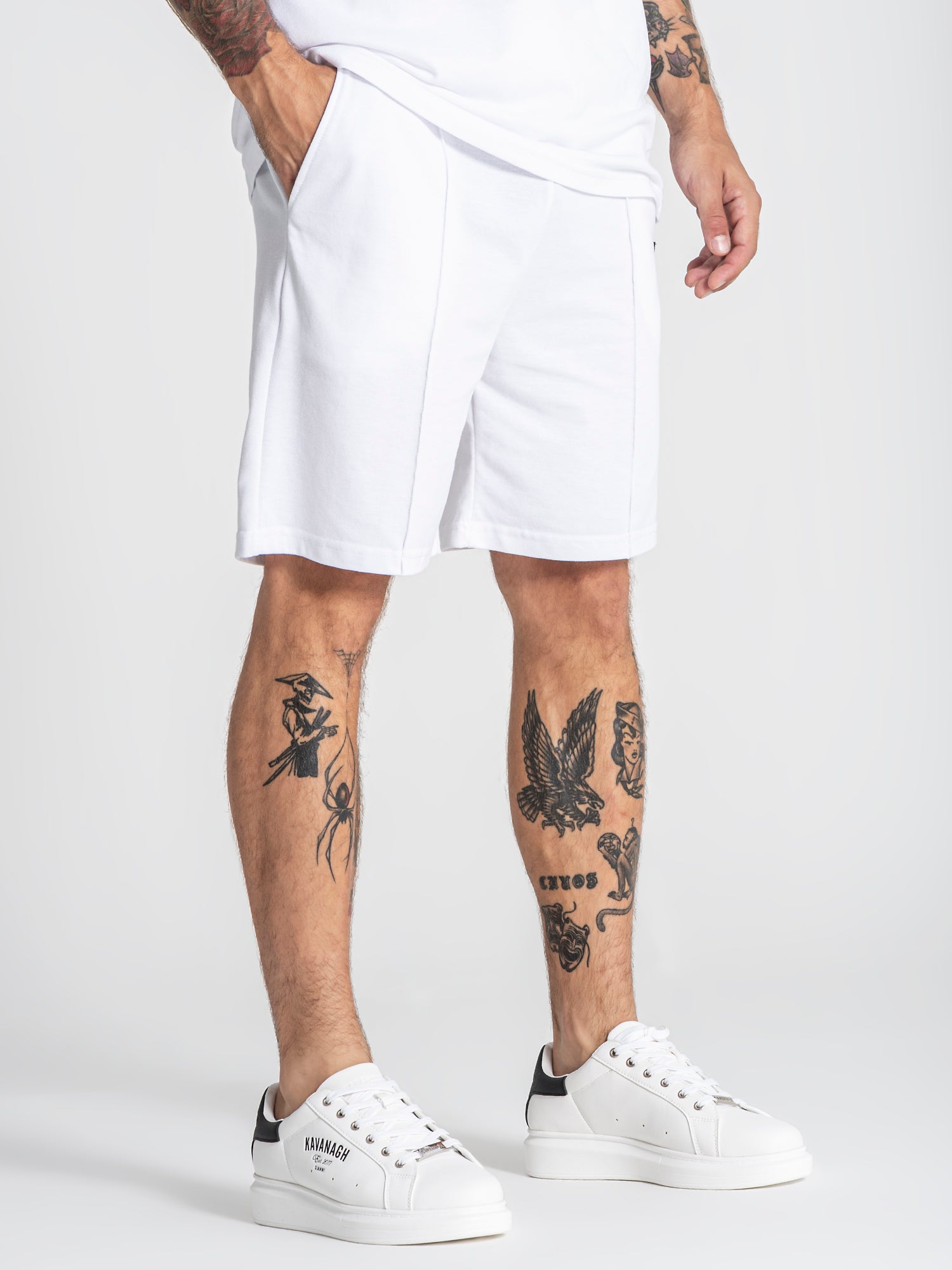shorts / White GK Piquet Shorts