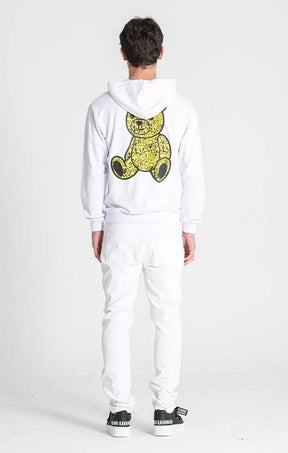 hoodies / White Smiley Bear Hoodie