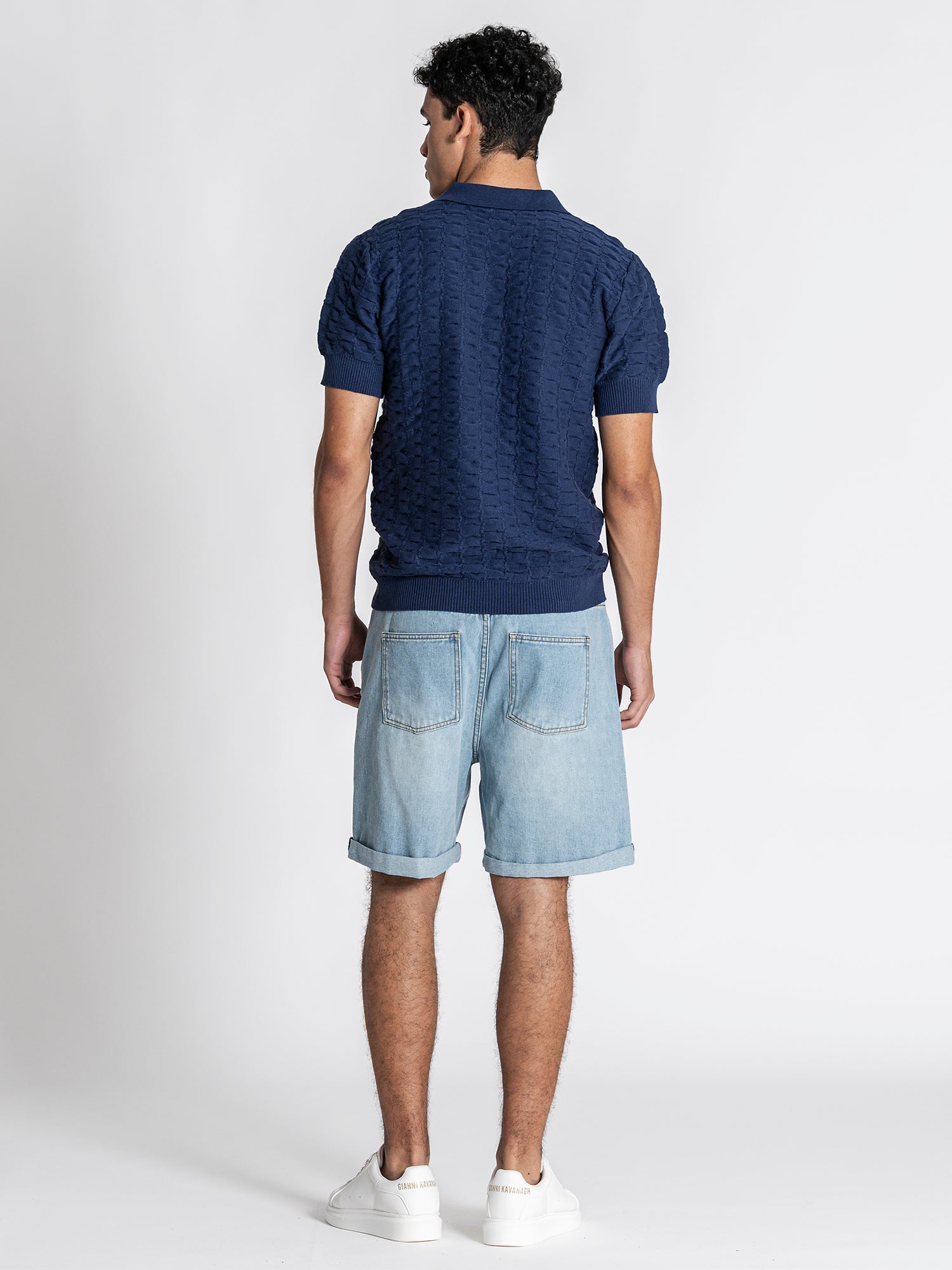 polos / Navy Blue GK Knit Polo