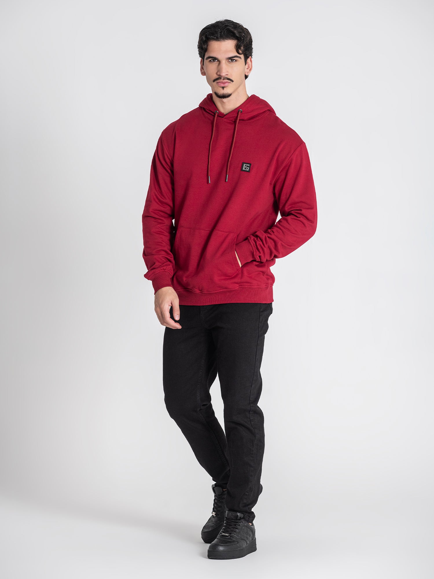 hoodies / Burgundy GK Bunny Hoodie