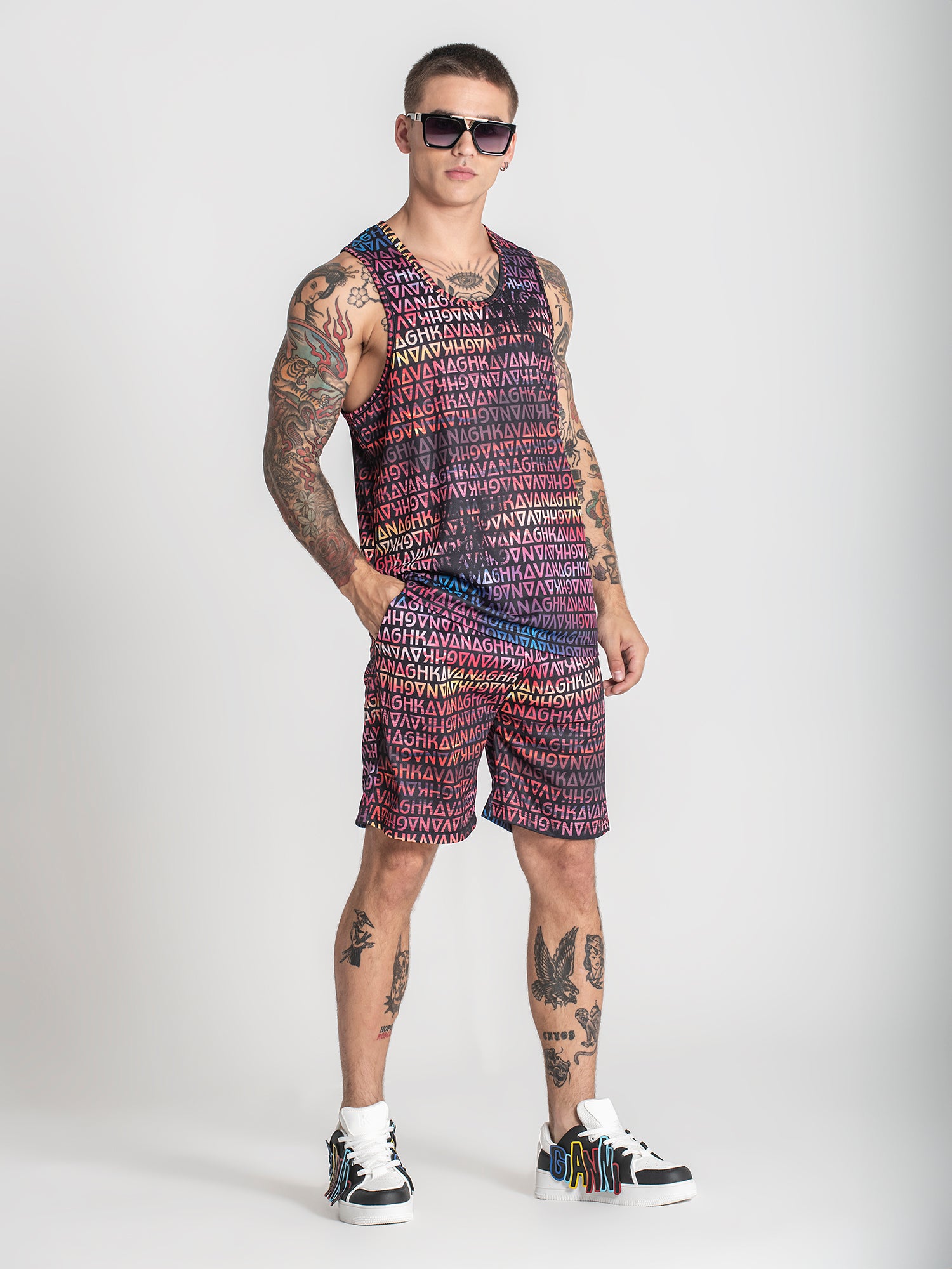 tank tops / Multicolor Sunset Tanktop