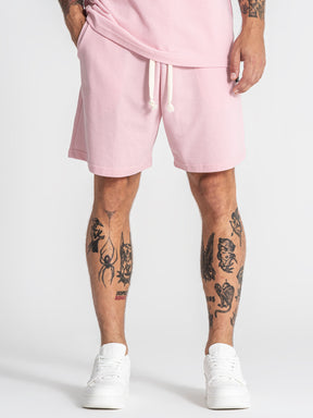 shorts / Light Pink Texture Shorts