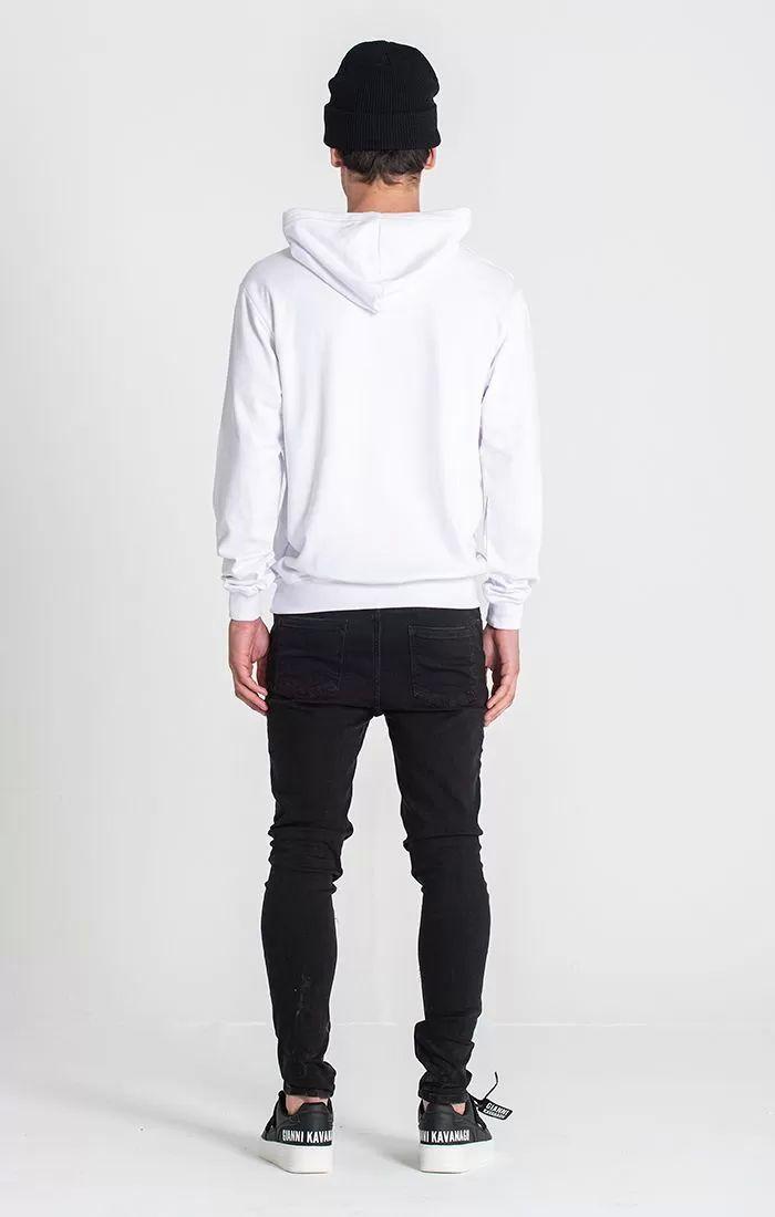 hoodies / White Alert Hoodie