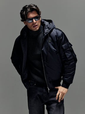 bombers / Hooded Bomber Jacket