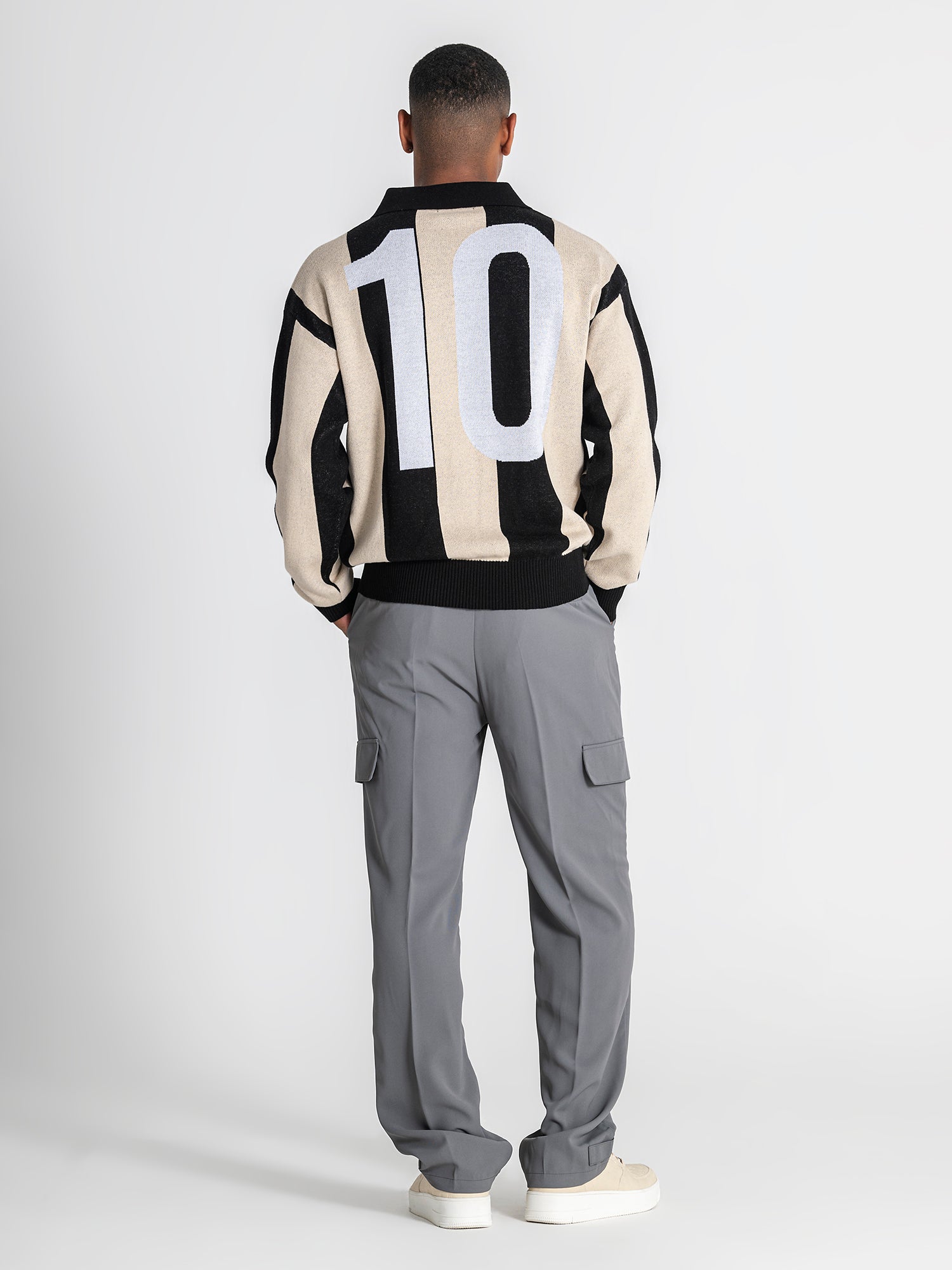 sweats / Beige Team Knit Sweater