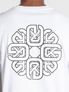 t-shirts / White Structure Tee