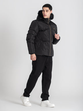 Black Core Puffer Jacket