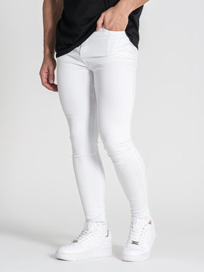 jeans / White Core Skinny Jeans