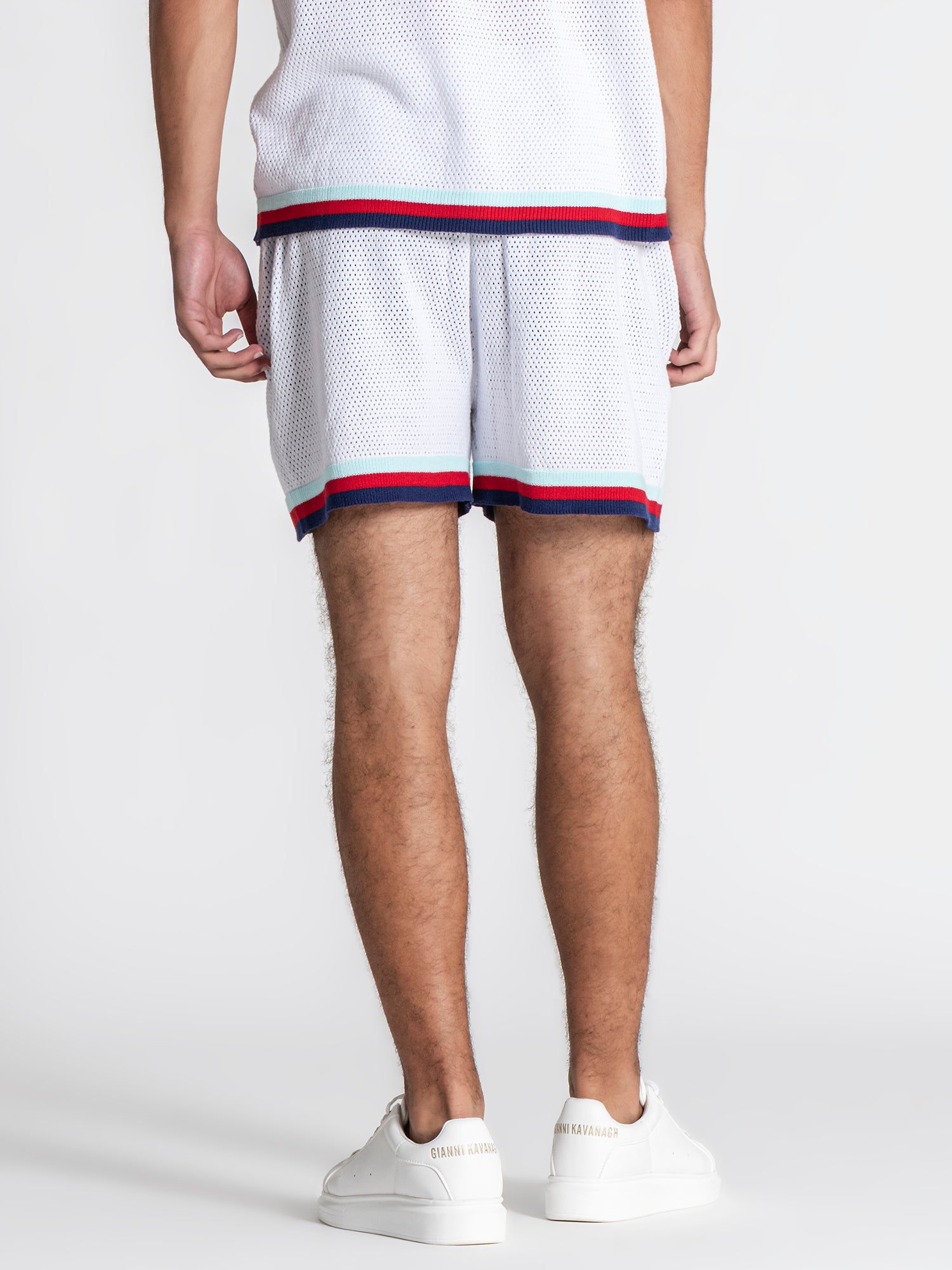 shirts / White Striped GK Knit Set