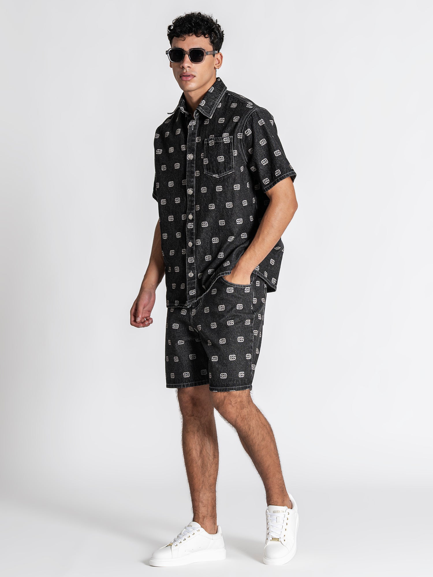 shirts / Grey GK Denim Shirt