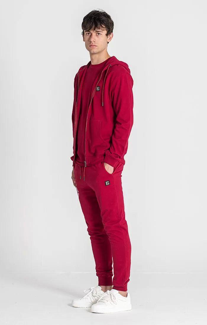 zip jackets / Burgundy Saint Hoodie Jacket