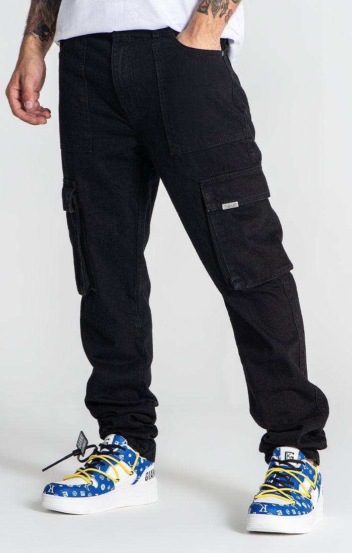 jeans / Black Hybrid Cargo Jeans