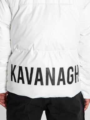 puffers / White Statement Puffer Jacket