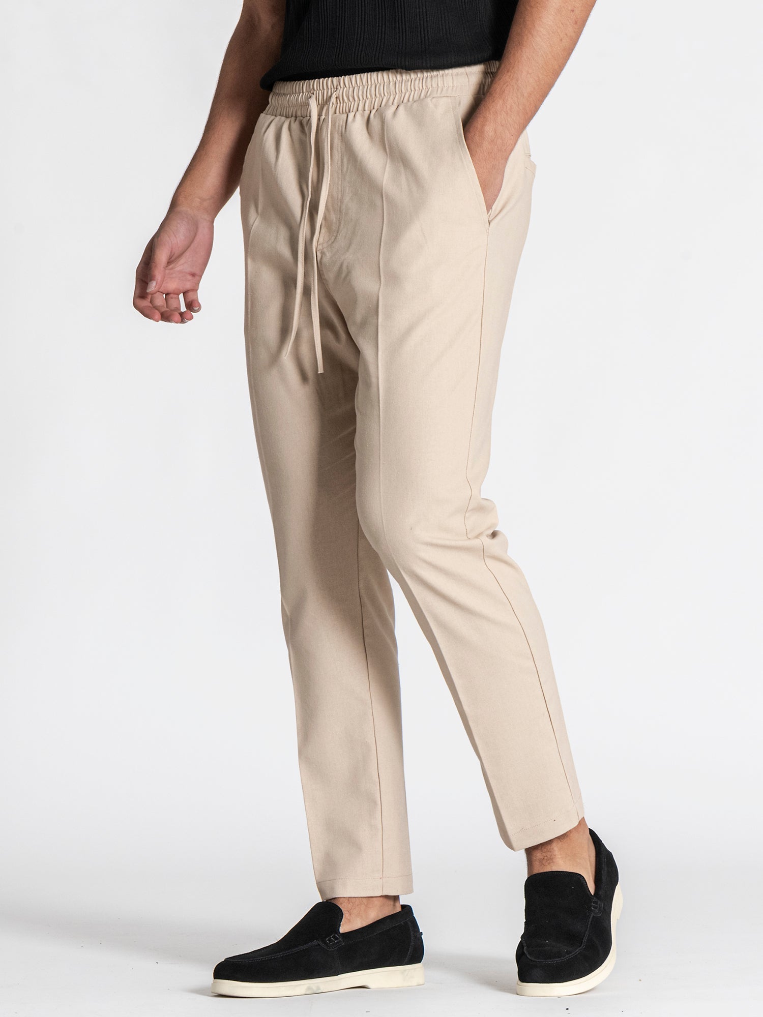 pants / Beige GG Linen Pants