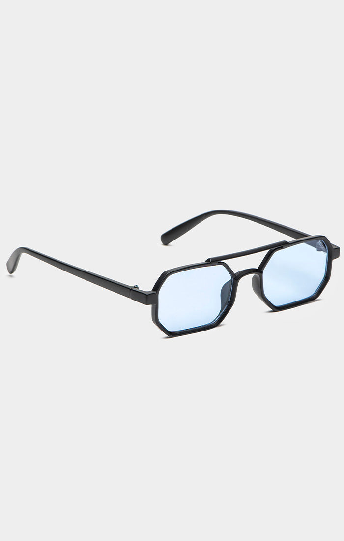 Blue Hexa Sunglasses