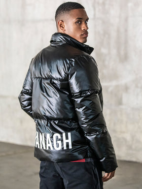 Black Statement Puffer Jacket