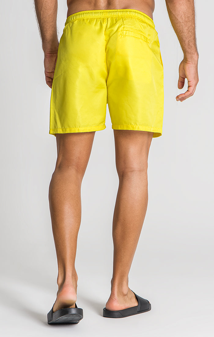 Yellow Signature Swimshorts