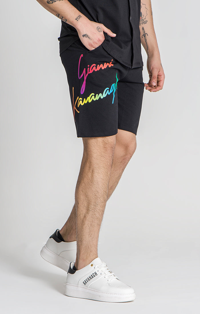 Black Chromatica Signature Shorts