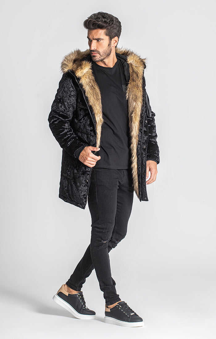 Black iD Nature Velvet Coat