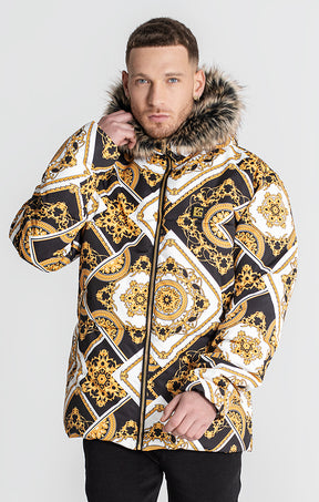 Gold Splendour Puffer Jacket