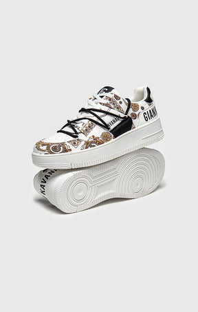 Gold Splendour Wrapped Sneakers