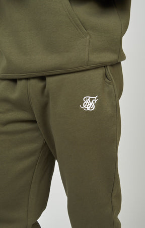 Khaki Essential Cuffed Jogger (5)