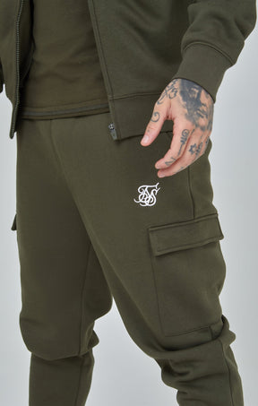 Khaki Essential Cargo Jogger (5)