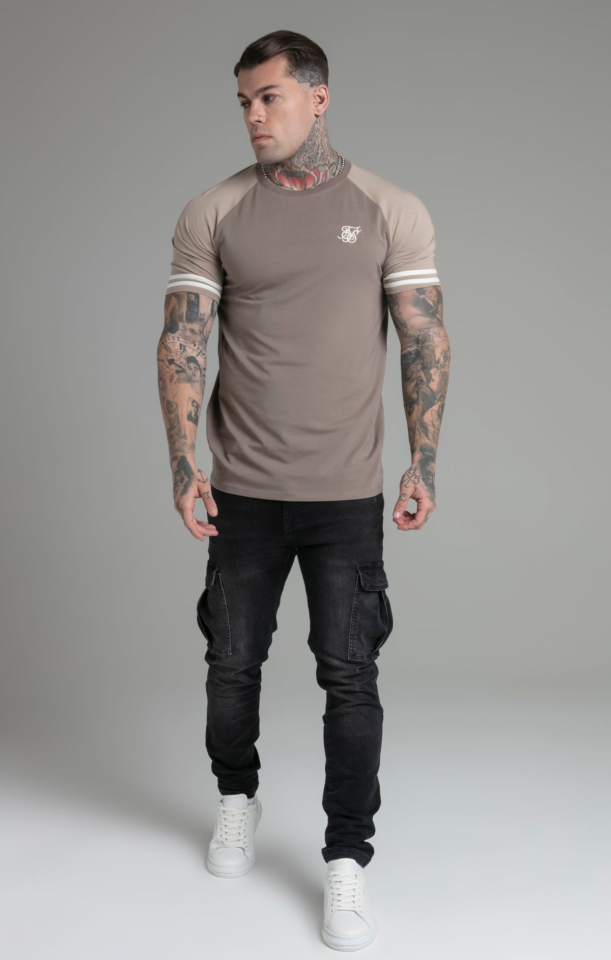 Beige Raglan T-Shirt (1)