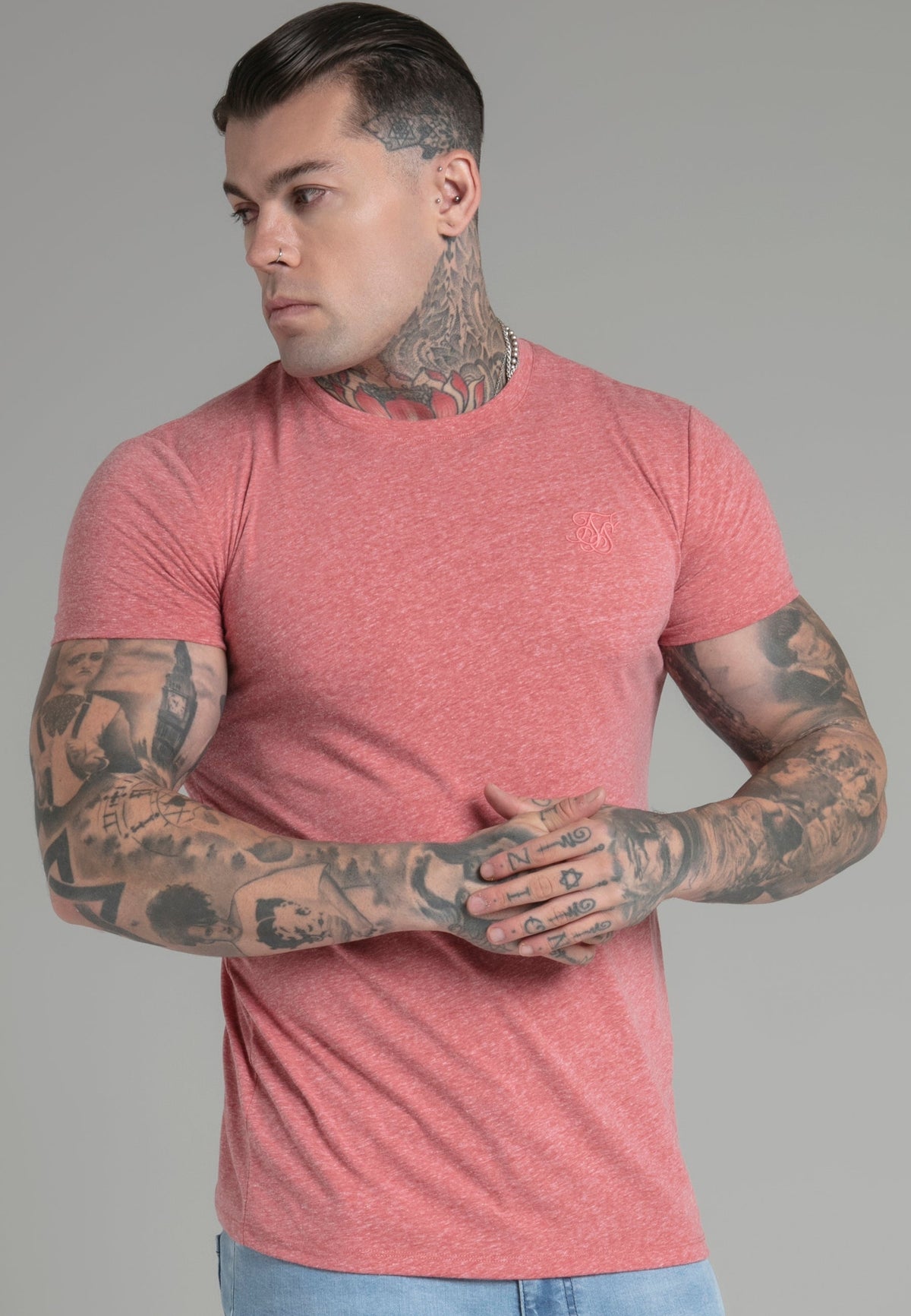 Orange Marl T-Shirt