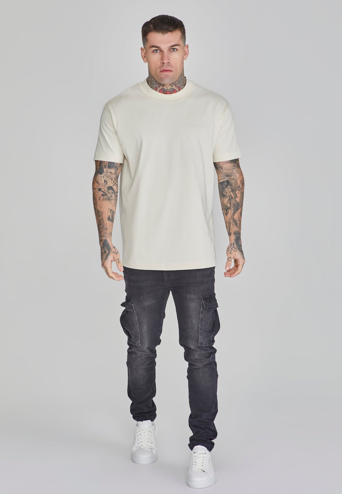 Beige Oversized T-Shirt (1)