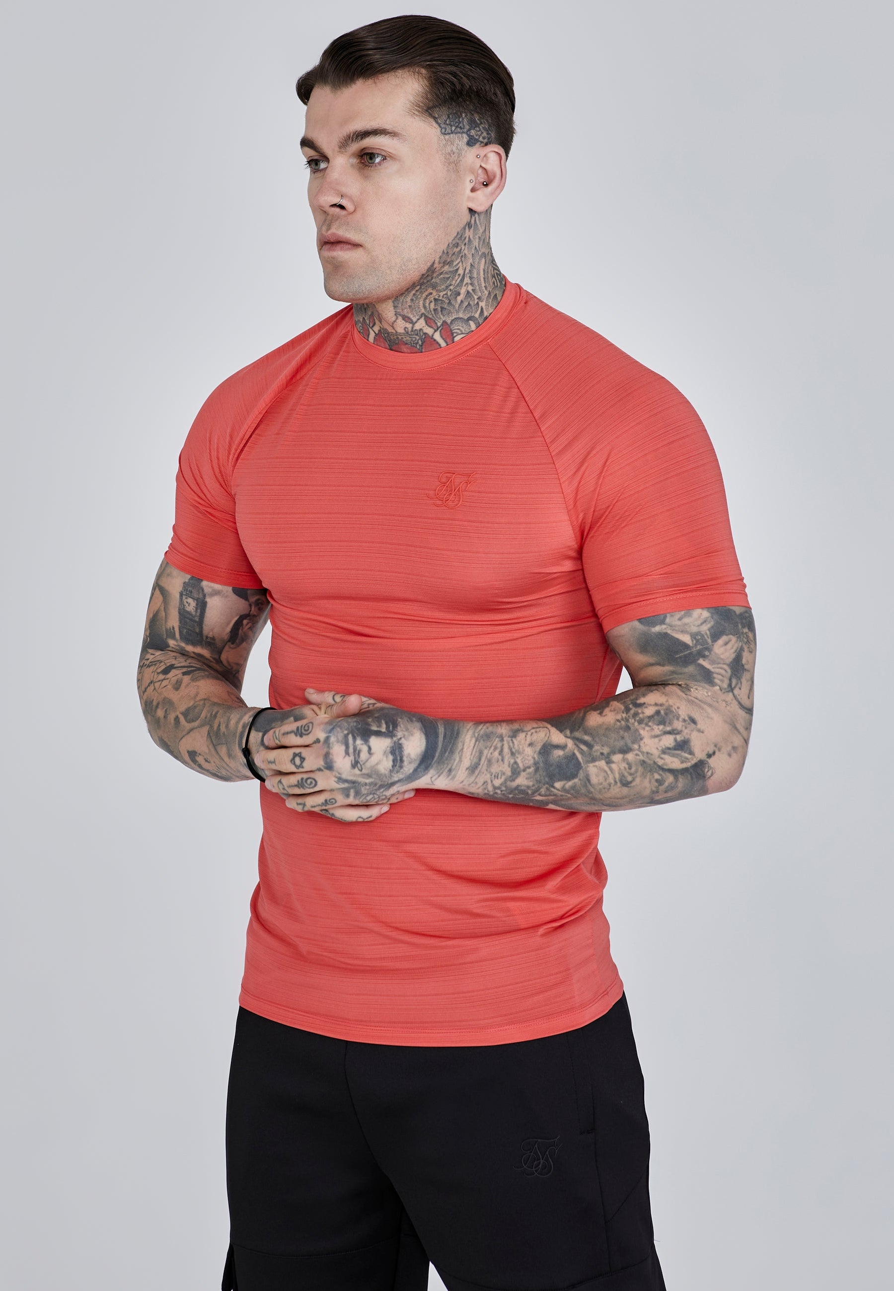 Orange Muscle Fit T-Shirt