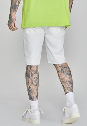 White Denim Shorts (3)